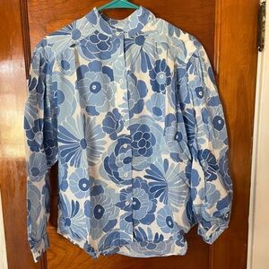 Zara emroidered shirt